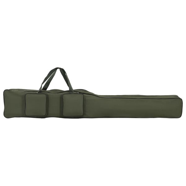 vidaXL Fishing Rod Bag Dark Green 150 cm Oxford Fabric