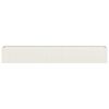 vidaXL Planter White 280x40x40 cm Cold-rolled Steel