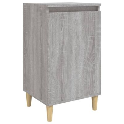 vidaXL Bedside Cabinet Grey Sonoma 40x35x70 cm Engineered Wood