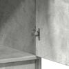 vidaXL Highboard Concrete Grey 40 x 40.5 x 135 cm Engineered Wood