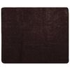 vidaXL Rug Runner MARSA Anthracite 100 x 80 cm Polyester and PVC
