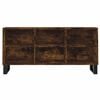 vidaXL TV Cabinet Smoked Oak 103.5x30x50 cm Engineered Wood