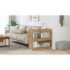 vidaXL Book Cabinet/Room Divider Artisan Oak 80x30x72 cm