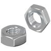 vidaXL Hex Nuts 2 pcs Silver M8 Iron