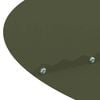 vidaXL suitable for Flat Tree Ring Olive green Ø30 / 60 cm Steel