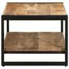 vidaXL Coffee Table 90x50x38 cm Solid Rough Wood Mango