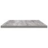 vidaXL Wall Shelves 4 pcs Grey Sonoma 60x20x1.5 cm Engineered Wood