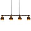 vidaXL Ceiling Lamp Black 82 cm E14