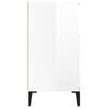 vidaXL Sideboard High Gloss White 60x35x70 cm Engineered Wood