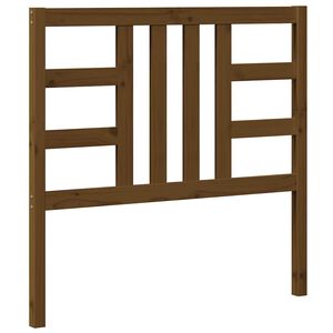 vidaXL Bed Headboard Honey Brown 106x4x100 cm Solid Wood Pine