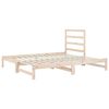 vidaXL Pull-out Day Bed without Mattress 2x(90x200) cm