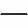 vidaXL Window Sill Anthracite with Wood Grain 140 x 40 x 4.5 cm PVC