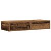 vidaXL Bed Drawers Old Wood 80 x 36.5 x 16.5 cm Engineered Wood