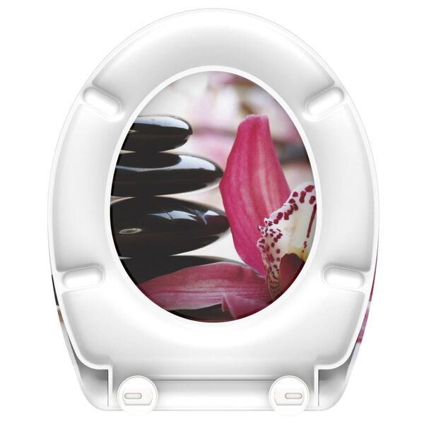 SCH&Uuml;TTE Toilet Seat with Soft-Close Quick Release WELLYNESS