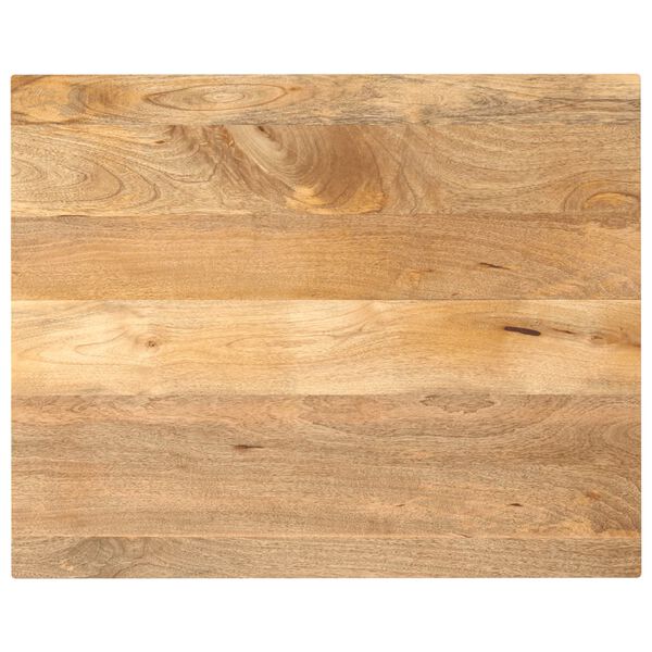 vidaXL Table Top 90x80x2.5 cm Rectangular Solid Wood Mango