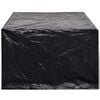 vidaXL Garden Furniture Cover | Black | Polyethylene | 113 x 113 x 73 cm