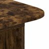 vidaXL Console Table Smoked Oak 93 x 40 x 75 cm Engineered Wood