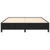 vidaXL Bed Frame without Mattress Black 180x200 cm Super King Super King Velvet