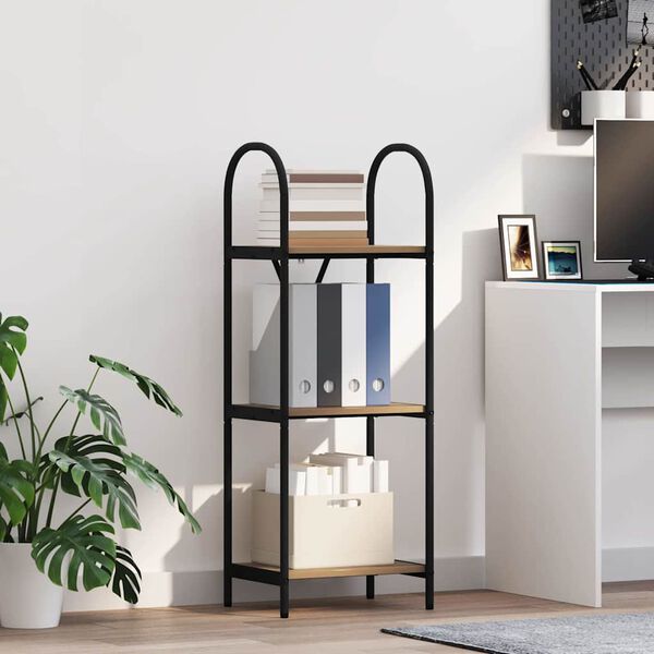 vidaXL Bookshelf Artisan Oak 40 x 30 x 109 cm Engineered wood