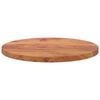 vidaXL Table Top Ø60x2.5 cm Round Solid Wood Acacia