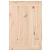 vidaXL Laundry Box 88.5x44x66 cm Solid Wood Pine