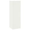 vidaXL Plant Stand 2 pcs White 24 x 24 x 75 cm Steel