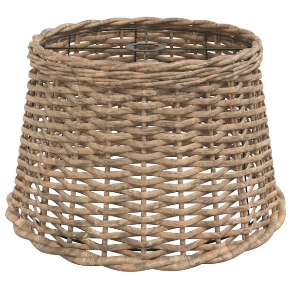 vidaXL Ceiling Lamp Shade Brown Ø45x28 cm Wicker