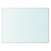 vidaXL Shelves 2 pcs Panel Glass Clear 40x30 cm