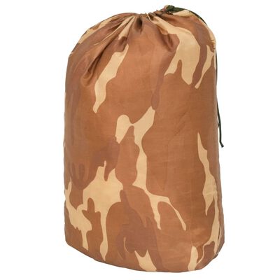 vidaXL Camouflage Net with Storage Bag 2x4 m Beige