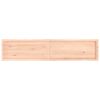 vidaXL Table Top 180x40x(2-6) cm Untreated Solid Wood Live Edge