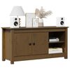 vidaXL TV Cabinet Honey Brown 103x36.5x52 cm Solid Wood Pine