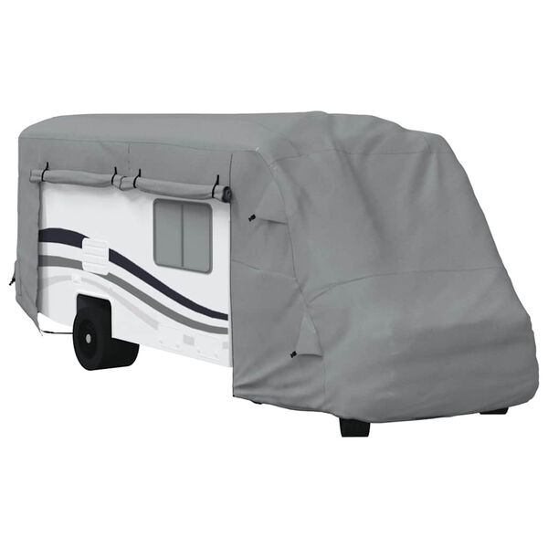 vidaXL Motorhome Covers Grey 660x235x275 cm Non-woven Fabric