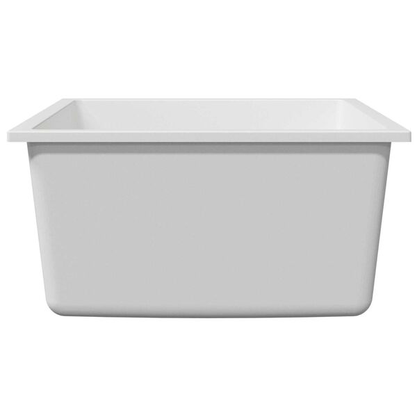 vidaXL Kitchen Sink White 38 x 44 x 20 cm Granite