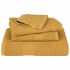 vidaXL Hand Towels "FROGN" 2 pcs Gold 50x100 cm 360 gsm