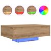vidaXL Coffee Table Artisan Oak 85 x 55 x 31 cm Engineered Wood