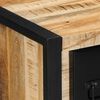 vidaXL Sideboard 50x35x70 cm Solid Rough Wood Mango