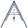 vidaXL Outdoor Swing Set with Swings and Disc Swing