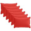 vidaXL Cushion Cover 6 pcs HOUTEN Red 40 x 60 cm Polyester