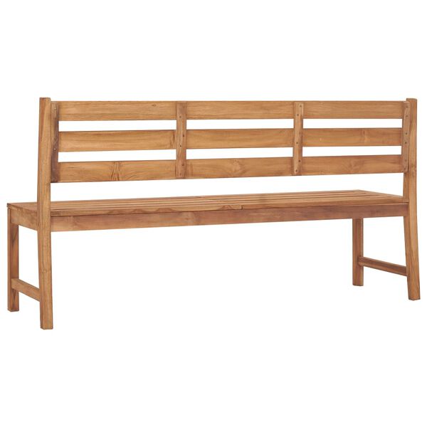 vidaXL Garden Bench 170 cm Solid Teak Wood
