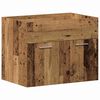 vidaXL Bathroom Cabinet Old Wood 60 x 38.5 x 46 cm Engineered Wood