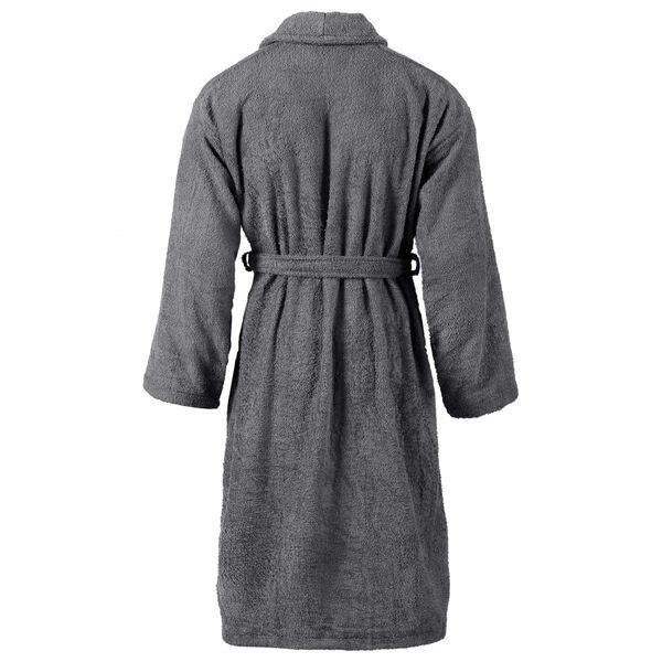 vidaXL Unisex Terry Bathrobe 100% Cotton Anthracite M