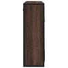 vidaXL Bathroom Mirror Cabinet Brown Oak 65x20x60 cm Engineered Wood