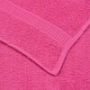vidaXL Guest Towels "FROGN" 4 pcs Pink 30x50 cm 360 gsm