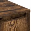 vidaXL Sideboard with Shelf Smoked Oak 90 x 32 x 75 cm Engineered wood
