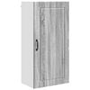 vidaXL Wall Cabinet PORTO Grey Sonoma 50 x 31 x 100 cm Engineered Wood