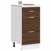 vidaXL Bottom Cabinet Lyon Brown Oak 40x46x81.5 cm Engineered Wood