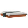 vidaXL Bed Frame | Wax Brown | Solid Pine Wood, Plywood | 180x200 cm | Durable