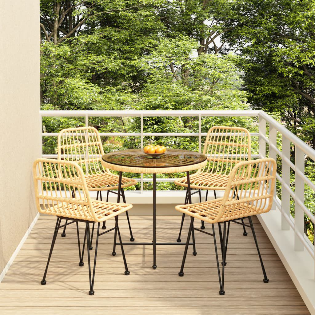 Poly hotsell rattan table