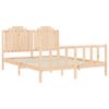 vidaXL Bed Frame without Mattress 160x200 cm Solid Wood Pine