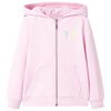vidaXL Kids' Hooded Sweatshirt Light Pink 116
